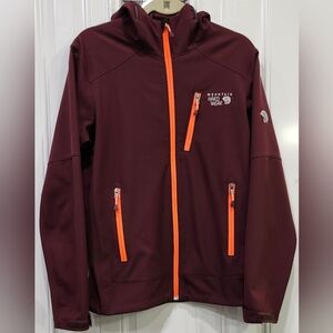 Mountain Hardwear Men's Principia Shiraz Color Soft-Shell Jacket Size Medium